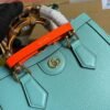 6532a1dfb0cb5.jpg Replica Gucci 702721 Diana Small Tote Bag Light blue leather