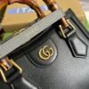 6532a3bc45c2a.jpg Replica Gucci 702732 Gucci Diana Mini Tote Bag Black leather