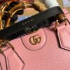6532a3e065f9a.jpg Replica Gucci 702732 Gucci Diana Mini Tote Bag Pink leather