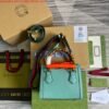 6532a3e8e78de.jpg Replica Gucci 702732 Gucci Diana Mini Tote Bag Light blue leather