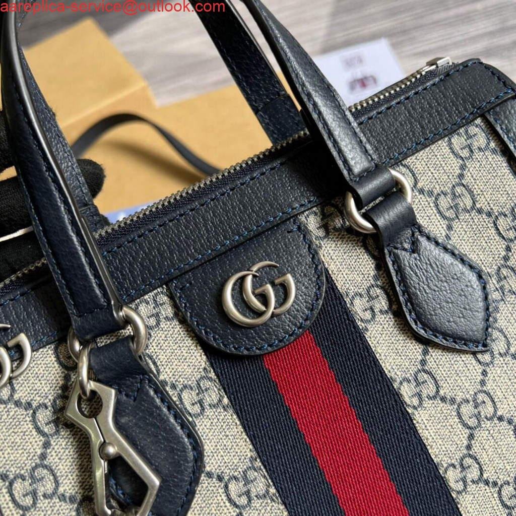 6532a74ee2c42.jpg Replica Gucci 547551 Ophidia Small GG Tote Bag Beige Blue