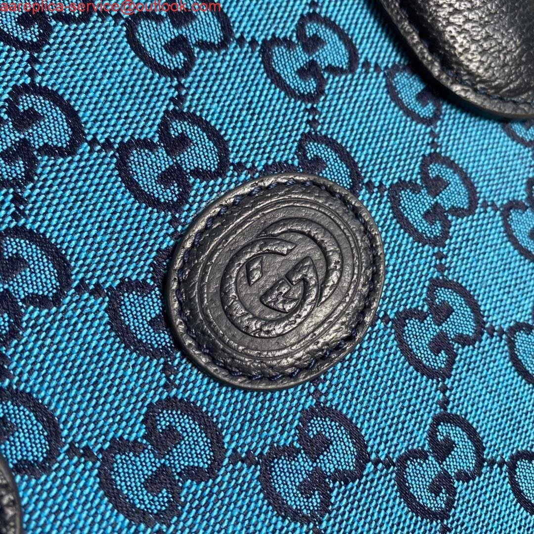 6532ac3162a02.jpg Replica Gucci 659983 GG Multicolour Small Tote Bag Blue