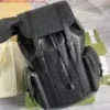 Replica Gucci 625770 GG Embossed Backpack Black