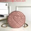6532b0c5efa09.jpg Replica Gucci 550154 GG Marmont Mini Round Shoulder Bag Light Pink