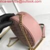 6532b0c66c5c1.jpg Replica Gucci 550154 GG Marmont Mini Round Shoulder Bag Light Pink