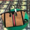 6532b10a91716.jpg Replica Gucci 524537 Gucci Ophidia GG Medium Tote Shoulder Bag Tan
