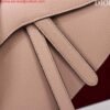 Replica Dior M0455 Saddle Bag With Strap Pink Grained Calfskin