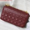 Replica Dior M9243 Large Caro Bag Calfskin Red