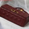Replica Dior M9243 Large Caro Bag Calfskin Red