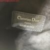 Replica Dior Saddle Belt Bag S5632 Black grained calfskin