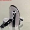 Replica Dior Bobby Bag Medium Perforated M9319 white calfskin with Dior Oblique motif