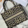 Replica Dior M1265 Small Book Tote Beige Multicolor Mizza Embroidery