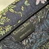 Replica Dior M1296 Medium Book Tote D-Constellation embroidery in shades of blue