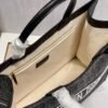 Replica Dior M1286 Large Book Tote Black Perforated and Embossed Oblique Calfskin