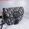 Replica Dior M9319 Dior Bobby Medium Bag Oblique Jacquard Navy Blue