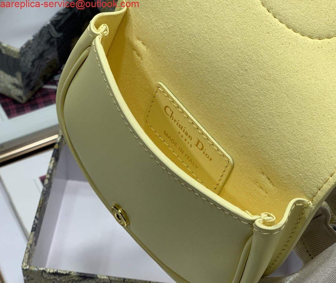 Replica Dior M2278 Mini Bobby bag Yellow Box Calfskin