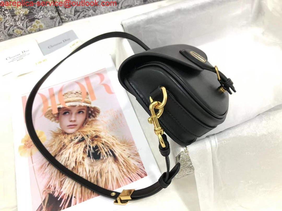 Replica Dior M9327 dior Bobby bag East West Black Box Calfskin