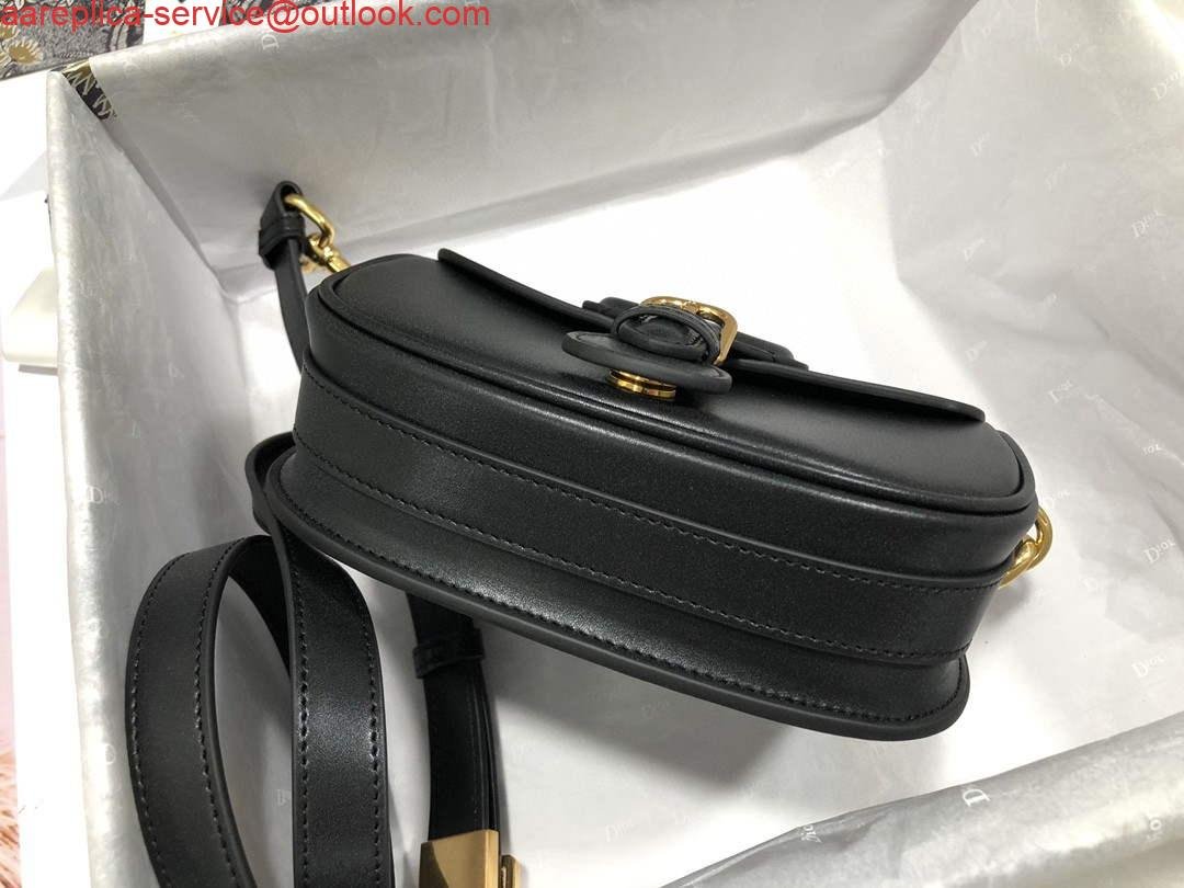 Replica Dior M9317 Crossbody small dior Bobby bag Black box Calfskin