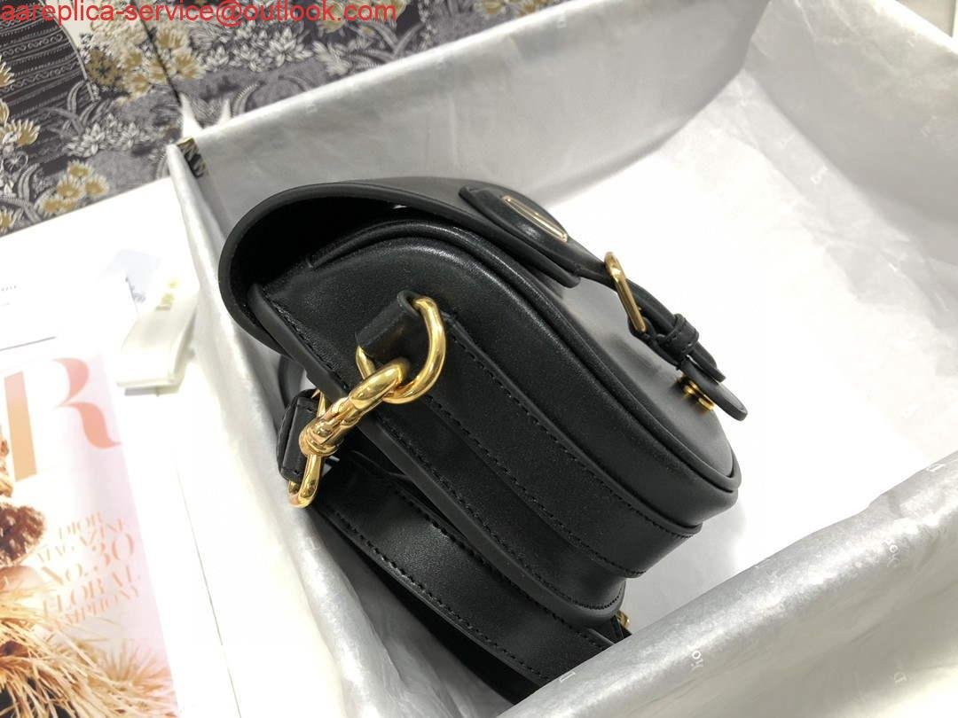 Replica Dior M9317 Crossbody small dior Bobby bag Black box Calfskin