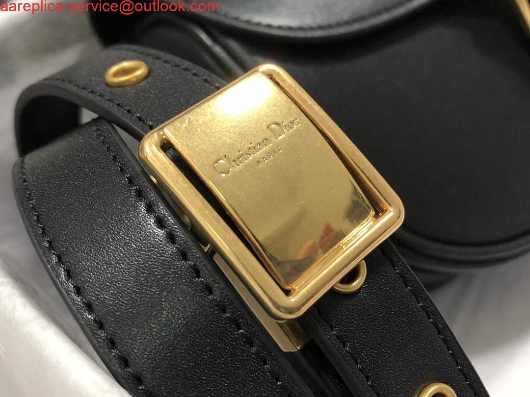 Replica Dior M9317 Crossbody small dior Bobby bag Black box Calfskin