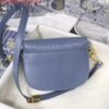Replica Dior M9317 Crossbody small dior Bobby bag Lake Blue box Calfskin