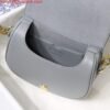 Replica Dior M9317 Crossbody small dior Bobby bag Grey box Calfskin