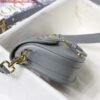 Replica Dior M9317 Crossbody small dior Bobby bag Grey box Calfskin