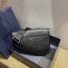 Replica Dior M0446 Saddle Bag Dior Calfskin Bag Black