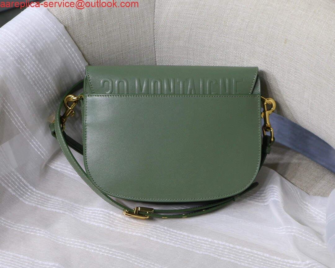 Replica Dior M9319 Dior Bobby Medium Crossbody Calfskin Green