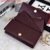 Replica Dior S0204 Lady Dior Pouch Ultramatte Cannage Calfskin Wine red