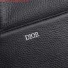 Replica Dior 1ADPO093 Saddle Men Bag Grained Calfskin Black