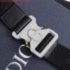 Replica Dior 1ADPO093 Saddle Men Bag Grained Calfskin Black