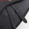 Replica Dior 1ADPO093 Saddle Men Bag Grained Calfskin Black