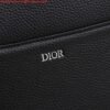 Replica Dior 1ADPO093 Saddle Men Bag Grained Calfskin Black
