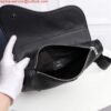 Replica Dior 1ADPO093 Saddle Men Bag Grained Calfskin Black