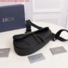 Replica Dior 1ADPO093 Saddle Men Bag Grained Calfskin Black