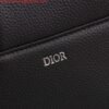 Replica Dior 1ADPO093 Saddle Men Bag Grained Calfskin Black