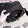 Replica Dior 1ADPO093 Saddle Men Bag Grained Calfskin Black