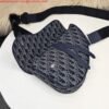 Replica Dior 1ADPO093 Saddle Men Bag Dior Oblique Jacquard Blue