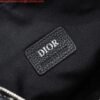 Replica Dior 1ADPO093 Saddle Men Bag Dior Oblique Jacquard Black With Beige
