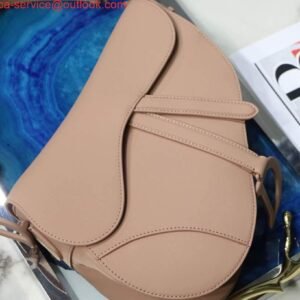 Replica Dior M0446 Saddle Bag Dior Blue Calfskin Bag