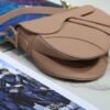 Replica Dior M0446 Dior Saddle Bag M0447 Pink Ultramatte Calfskin