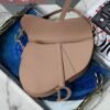 Replica Dior M0446 Dior Saddle Bag M0447 Pink Ultramatte Calfskin