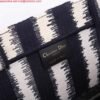 Replica Dior M1286 Dior Book Tote Blue D-Stripes Embroidery