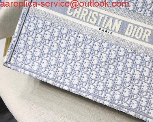 Replica Dior M1286 Book Tote Christian Dior Shoulder Shopping Bag Gray