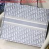Replica Dior M1286 Book Tote Christian Dior Shoulder Shopping Bag Gray