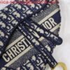 Replica Dior M0446 Saddle Dior Oblique Pouch Belt M928 Navy Blue
