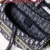 Replica Dior M0446 Saddle Dior Oblique Pouch Belt M928 Navy Blue