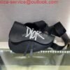 Replica Dior M0446 Saddle Bag Dior Navy Blue Calfskin Bag