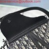 Replica Dior M0446 Dior Saddle Bag Oblique Tote Shoulder Bag Grey Blue